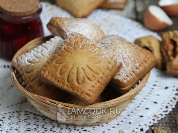 Фото блюда: Мягкие имбирные пряники с повидлом