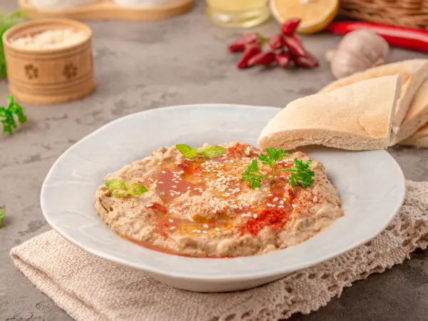 Фото блюда: Бабагануш из баклажанов по-турецки