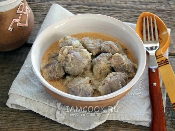 Фото блюда: Желудки индейки в мультиварке