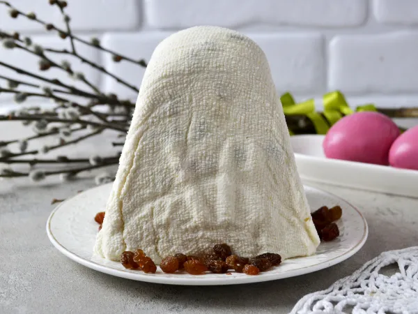 Фото блюда: Диетическая творожная пасха