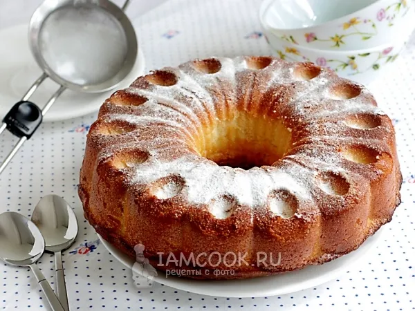 Фото блюда: Кекс «Серебряный ярлык» по ГОСТу