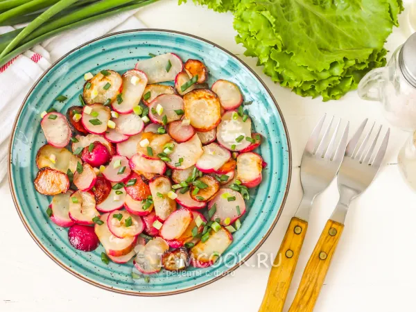 Фото блюда: Жареный редис