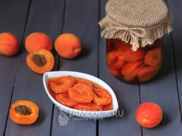 Фото блюда: Янтарное варенье из абрикосов дольками