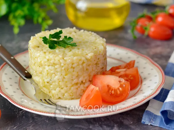 Фото блюда: Рис с песто