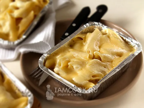 Фото блюда: Мясо по-французски с макаронами