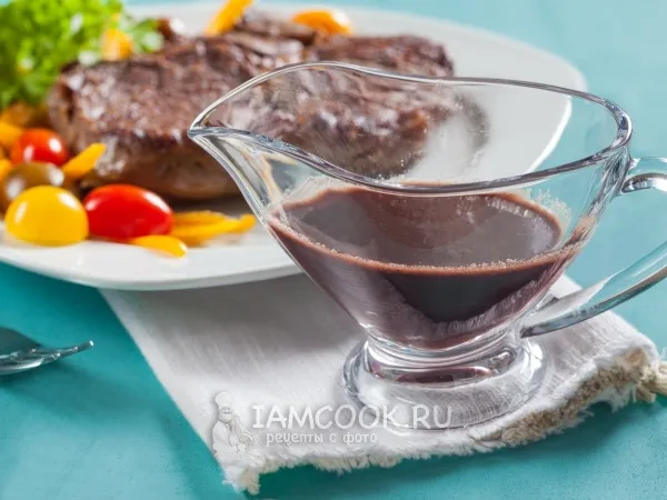 Фото блюда: Соус для стейка из говядины