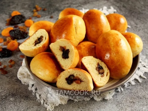 Фото блюда: Пирожки с сухофруктами