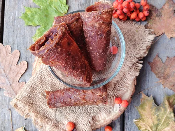 Фото блюда: Пастила из рябины (красной)