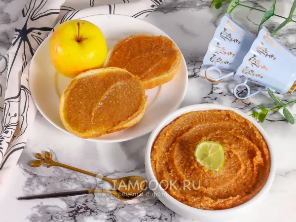 Фото блюда: Арахисовая паста с яблоком