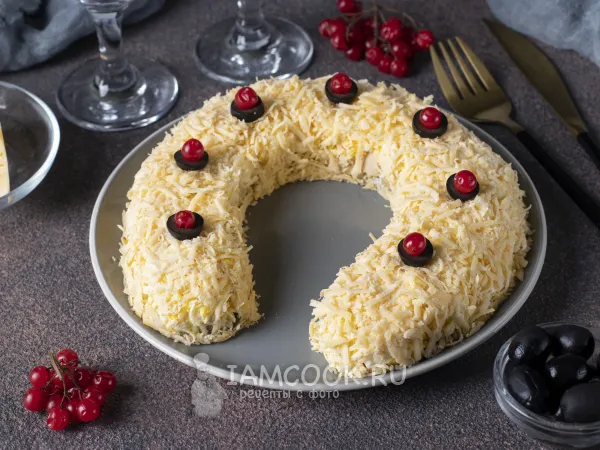 Фото блюда: Салат «Подкова удачи»