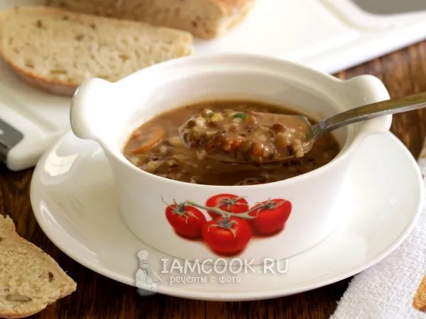 Фото блюда: Постный суп в мультиварке
