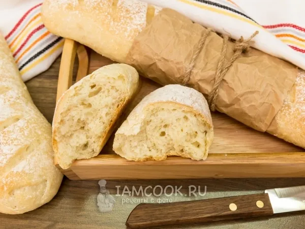 Фото блюда: Домашние багеты
