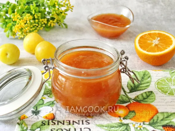 Фото блюда: Джем из желтой сливы с апельсином