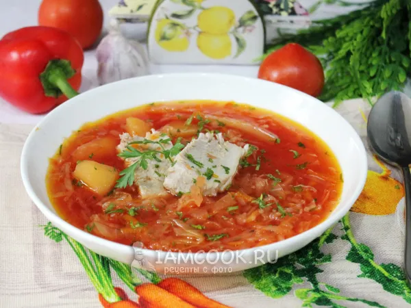 Фото блюда: Борщ без зажарки