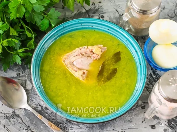 Фото блюда: Жирный бульон из утки