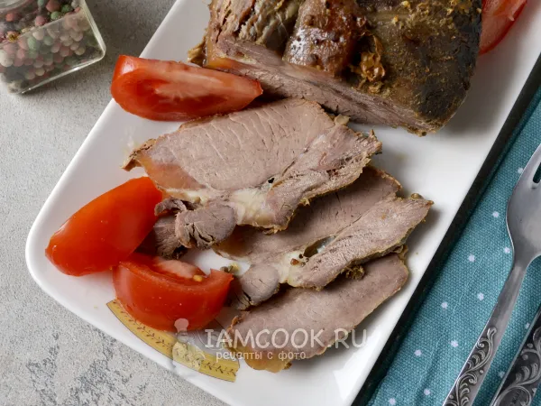 Фото блюда: Маринованная говядина в духовке