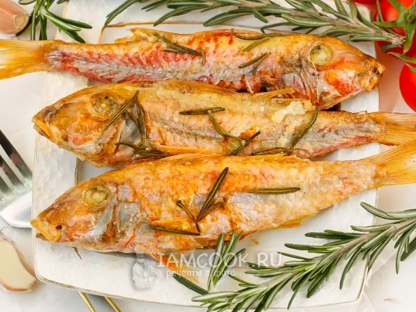 Фото блюда: Барабулька в духовке