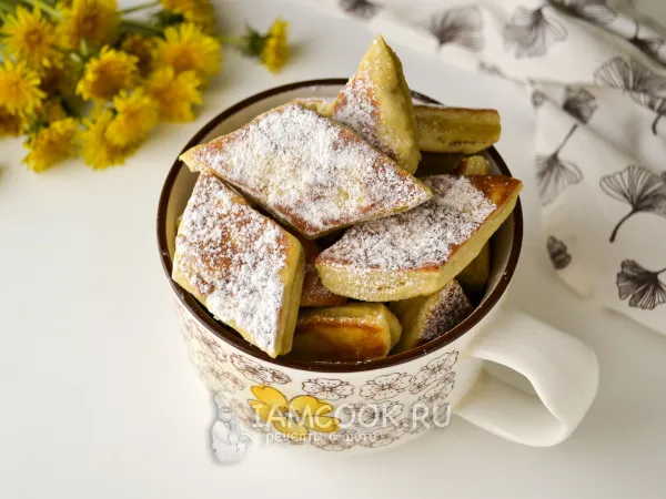 Фото блюда: Печенье на рассоле на сковороде