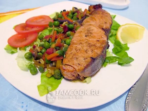 Фото блюда: Семга в маринаде