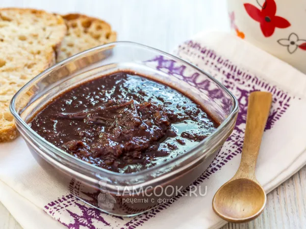Фото блюда: Варенье из сливы с какао, маслом и орехами
