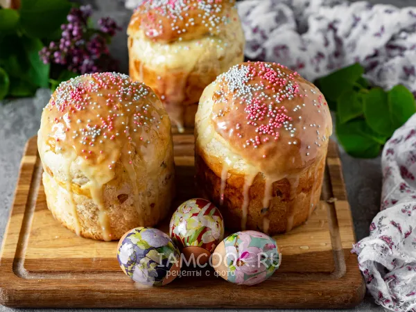 Фото блюда: Лимонный кулич