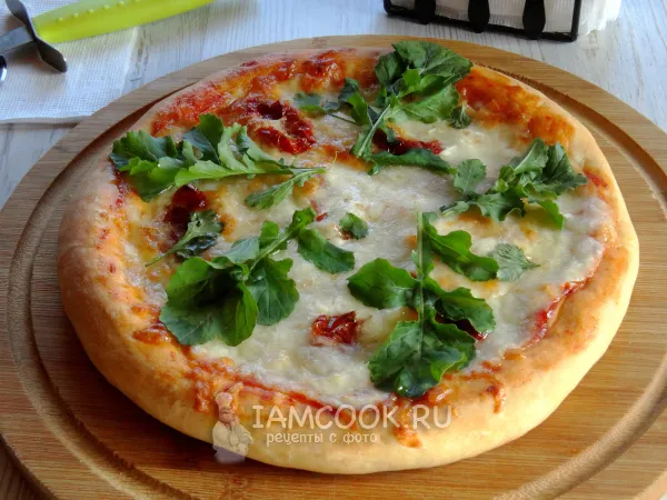 Фото блюда: Пицца со страчателлой