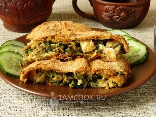 Фото блюда: Пирог с зубаткой