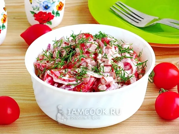 Фото блюда: Салат «Открытие»