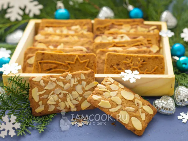 Фото блюда: Рождественское печенье с коричневым сахаром