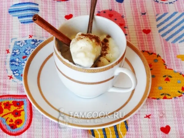 Фото блюда: Молочный пудинг