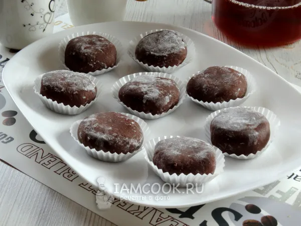 Фото блюда: Шоколадные моти