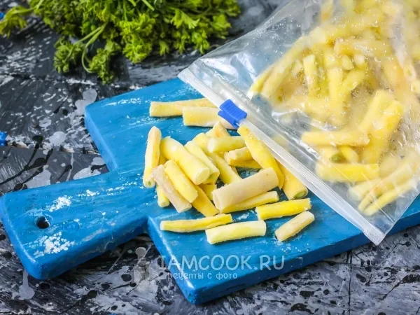 Фото блюда: Заморозка стручковой фасоли на зиму
