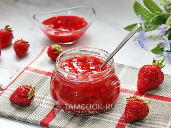 Фото блюда: Конфитюр из клубники с крахмалом для тортов