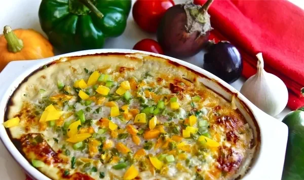 Фото блюда: Куриная запеканка с овощами