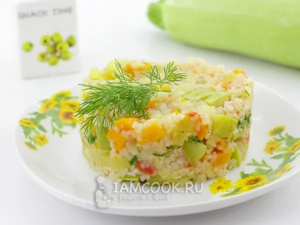 Фото блюда: Овощное рагу с рисом