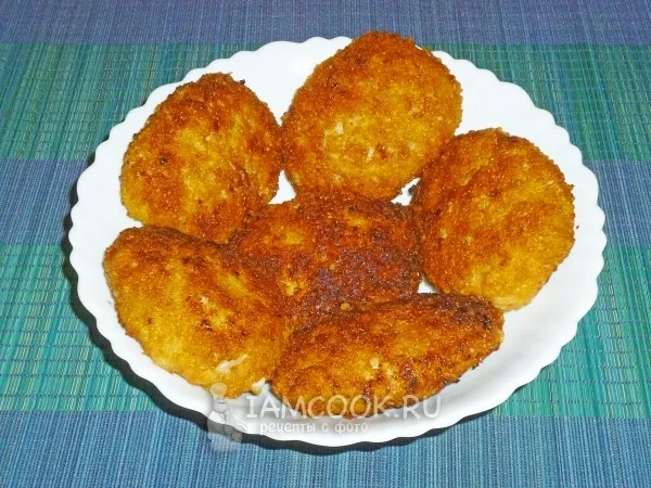 Фото блюда: Котлеты из свинины с капустой