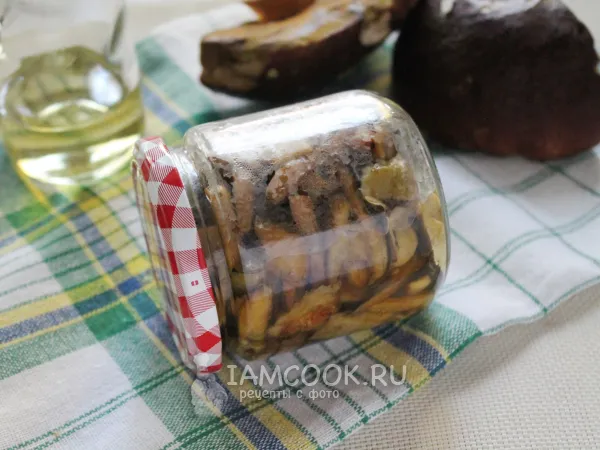 Фото блюда: Жареные белые грибы на зиму