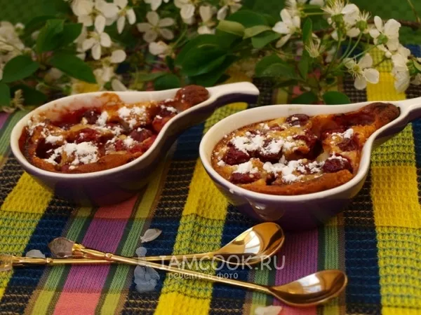 Фото блюда: Клафути с вишней