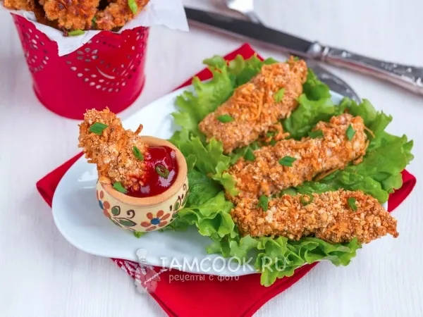 Фото блюда: Наггетсы из куриных грудок