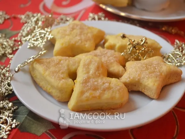 Фото блюда: Апельсиновое печенье