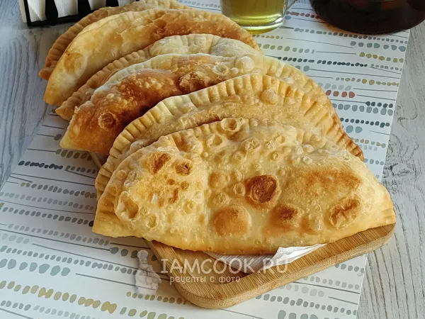 Фото блюда: Чебуреки с рыбой