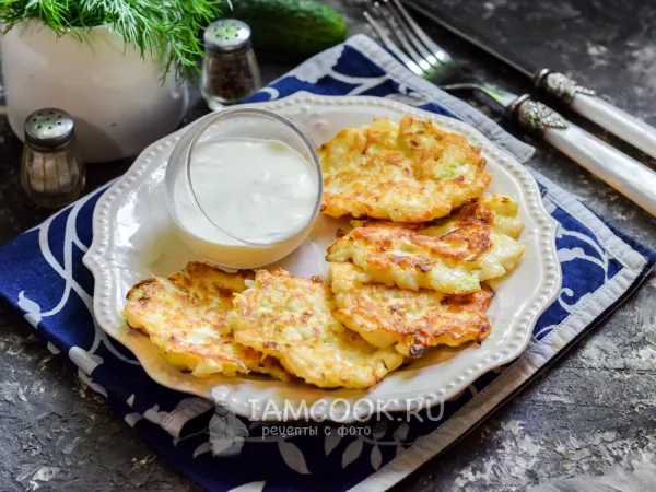 Фото блюда: Рисовые оладьи с капустой