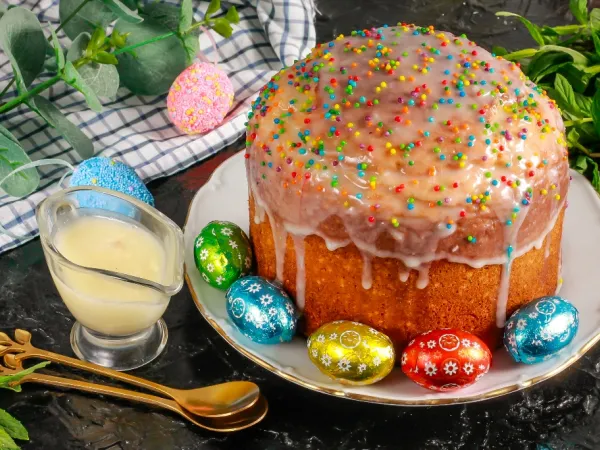 Фото блюда: Глазурь для кулича со сливочным маслом