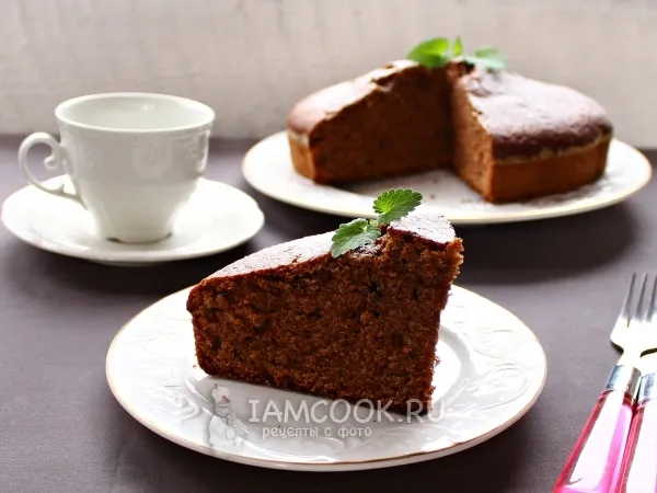 Фото блюда: Шоколадный манник на молоке