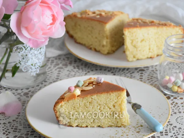 Фото блюда: Торт «Трес лечес»