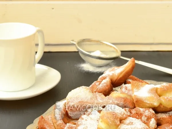 Фото блюда: Хворост на сметане