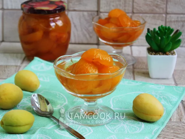 Фото блюда: Варенье из зеленых абрикосов