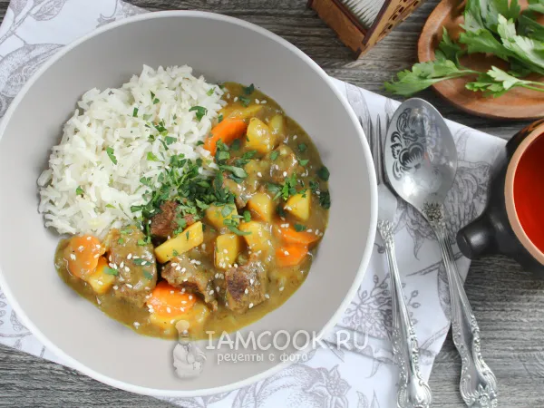 Фото блюда: Японское карри с говядиной