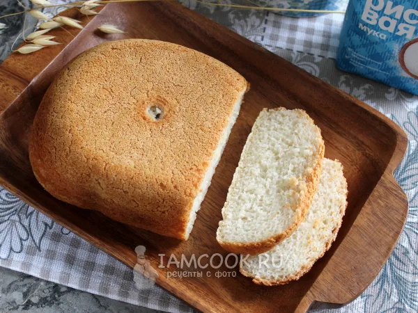 Фото блюда: Безглютеновый хлеб в хлебопечке