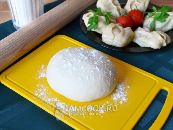 Фото блюда: Тесто для мантов